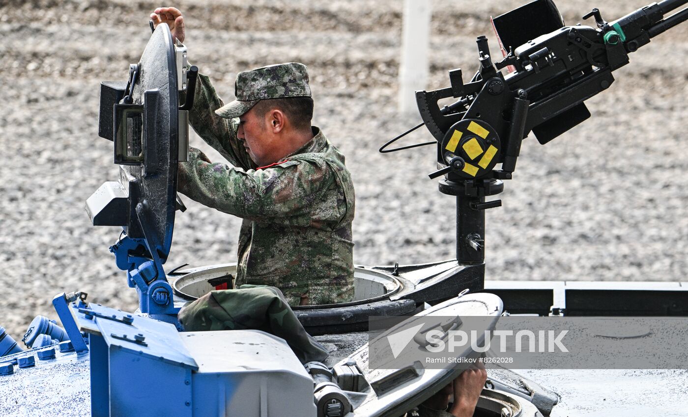 Russia Army Games Tank Biathlon