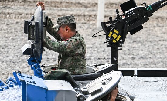 Russia Army Games Tank Biathlon
