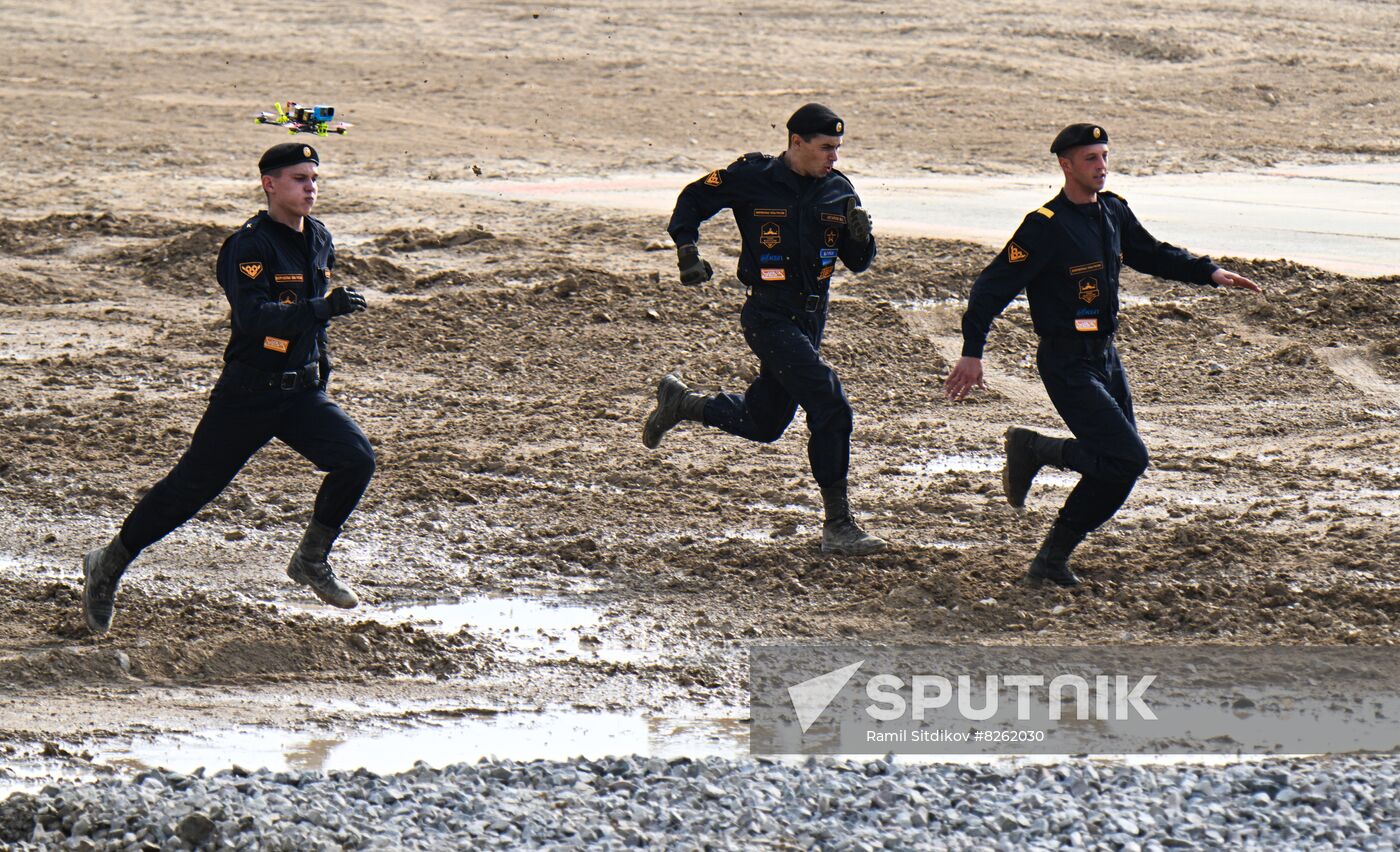 Russia Army Games Tank Biathlon