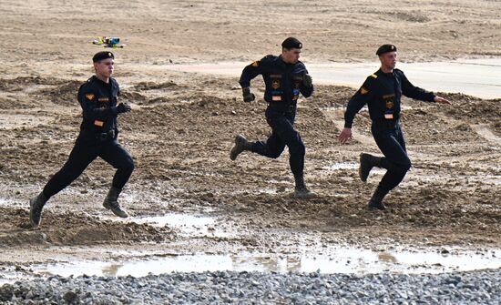 Russia Army Games Tank Biathlon