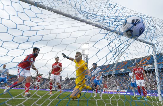 Russia Soccer Premier-League Fakel - Spartak