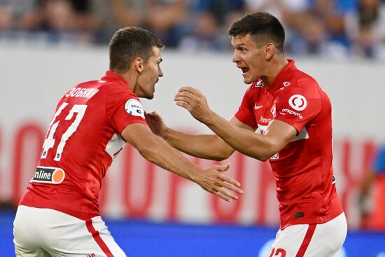 Russia Soccer Premier-League Fakel - Spartak