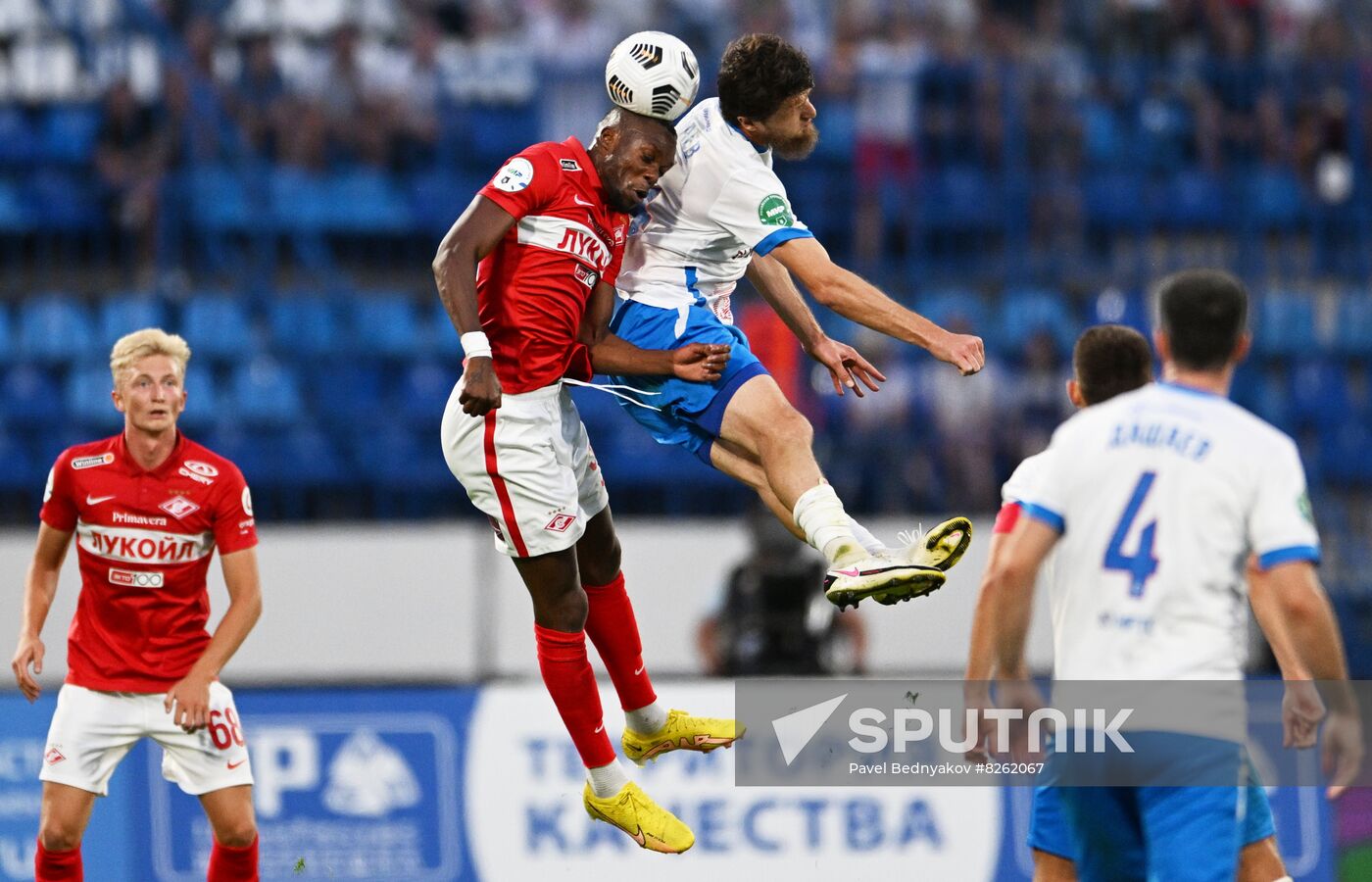 Russia Soccer Premier-League Fakel - Spartak