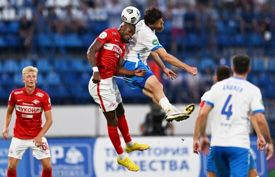 Russia Soccer Premier-League Fakel - Spartak