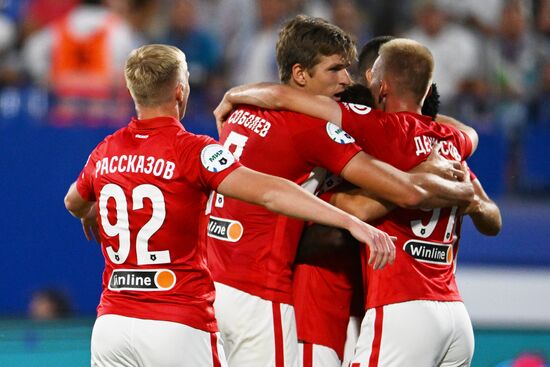 Russia Soccer Premier-League Fakel - Spartak