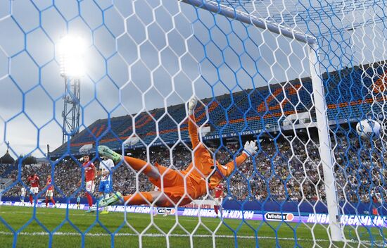 Russia Soccer Premier-League Fakel - Spartak