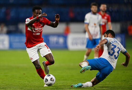 Russia Soccer Premier-League Fakel - Spartak