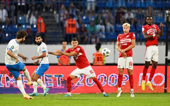 Russia Soccer Premier-League Fakel - Spartak