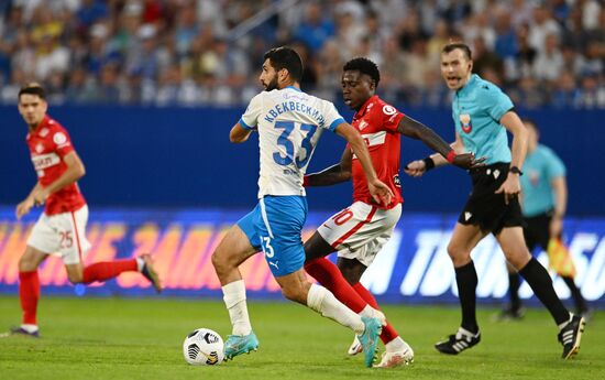 Russia Soccer Premier-League Fakel - Spartak
