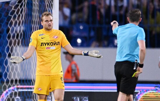 Russia Soccer Premier-League Fakel - Spartak