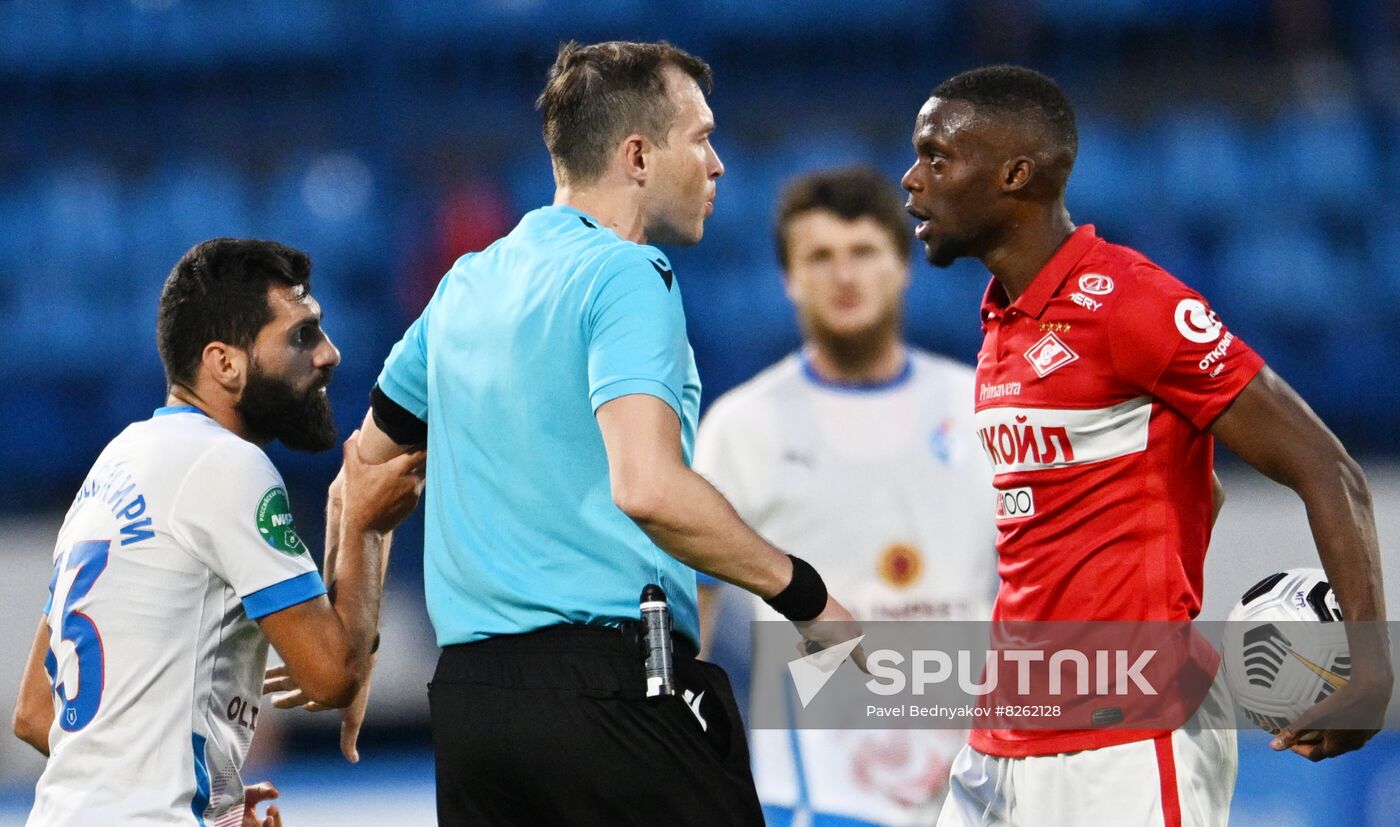 Russia Soccer Premier-League Fakel - Spartak