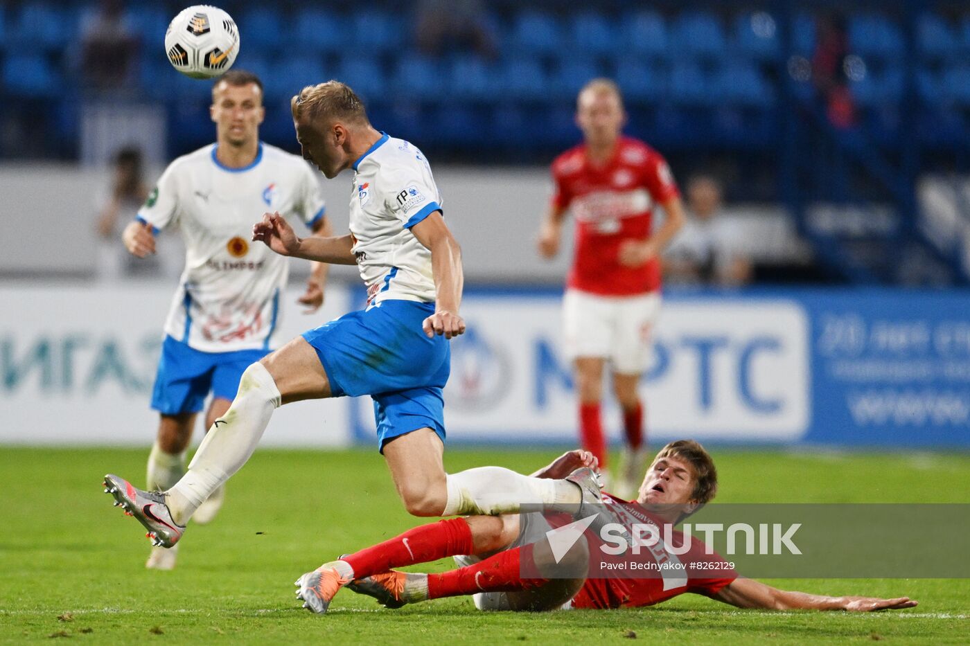 Russia Soccer Premier-League Fakel - Spartak