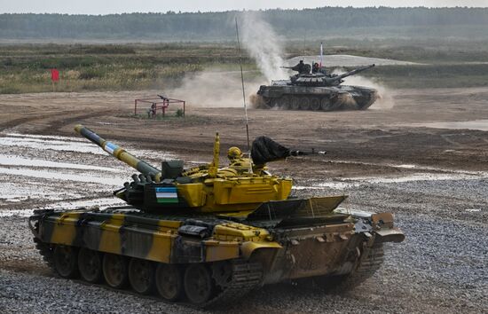 Russia Army Games Tank Biathlon