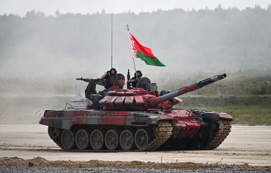 Russia Army Games Tank Biathlon