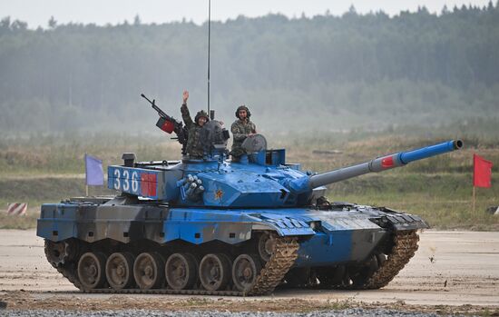Russia Army Games Tank Biathlon