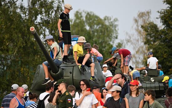 Russia Army Games Tank Biathlon