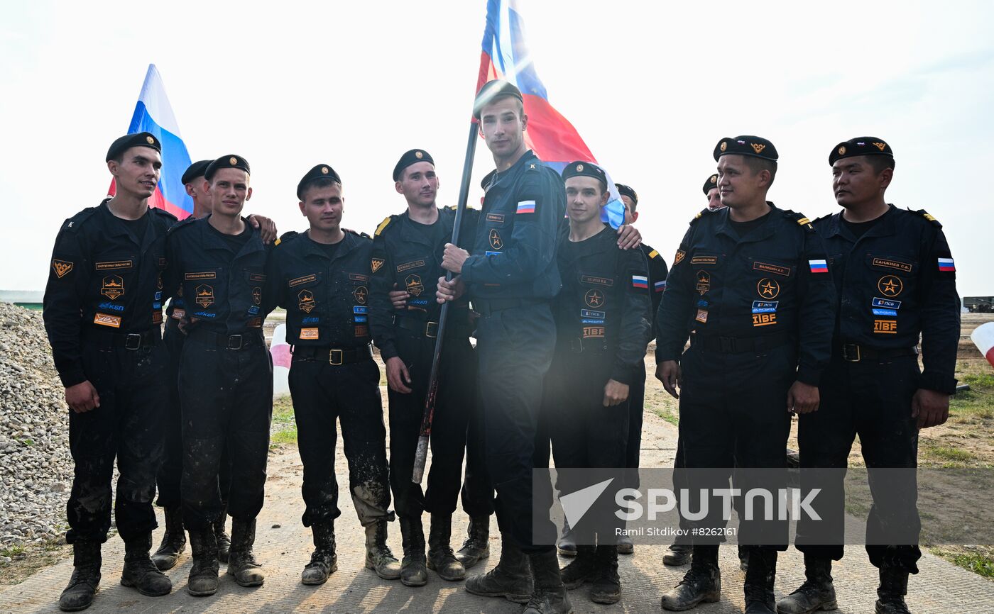 Russia Army Games Tank Biathlon