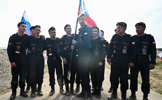 Russia Army Games Tank Biathlon