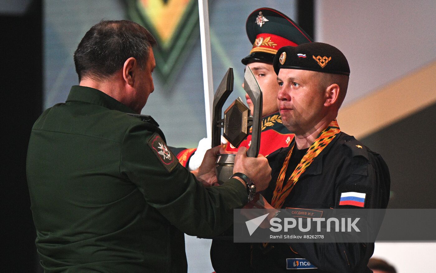 Russia Army Games Tank Biathlon