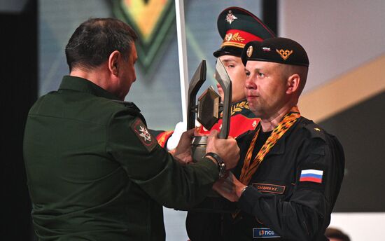 Russia Army Games Tank Biathlon