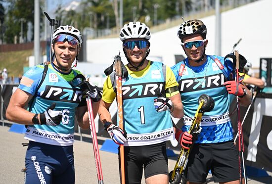 Russia Biathlon Commonwealth Cup Men Mass Start