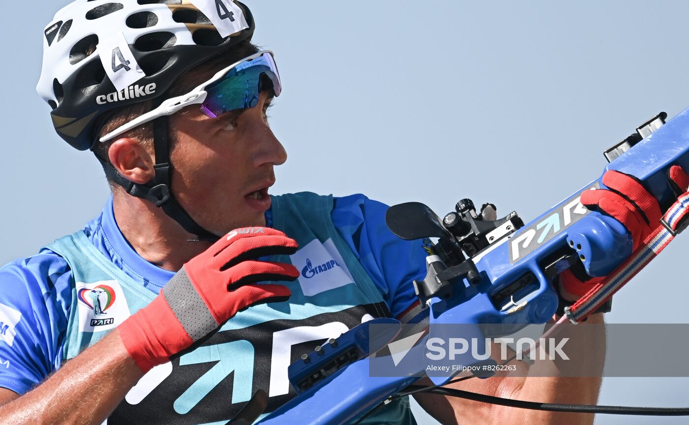 Russia Biathlon Commonwealth Cup Men Mass Start