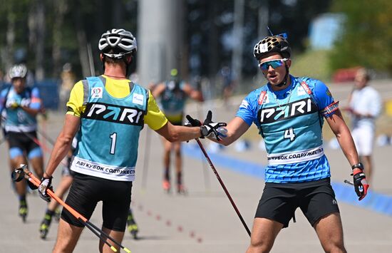 Russia Biathlon Commonwealth Cup Men Mass Start