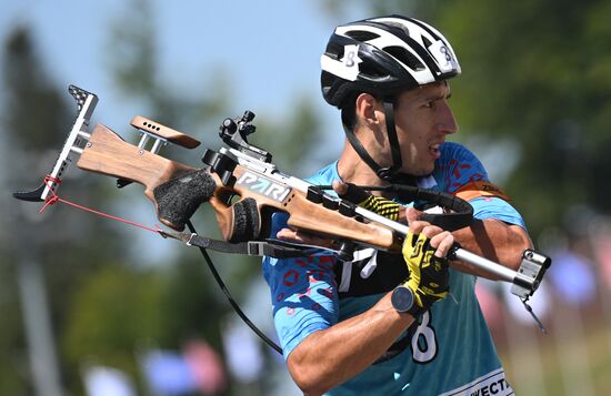 Russia Biathlon Commonwealth Cup Men Mass Start