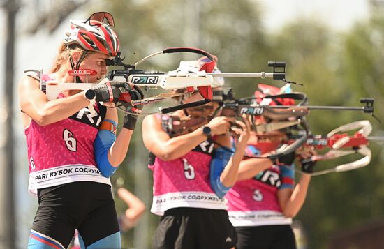 Russia Biathlon Commonwealth Cup Women Mass Start