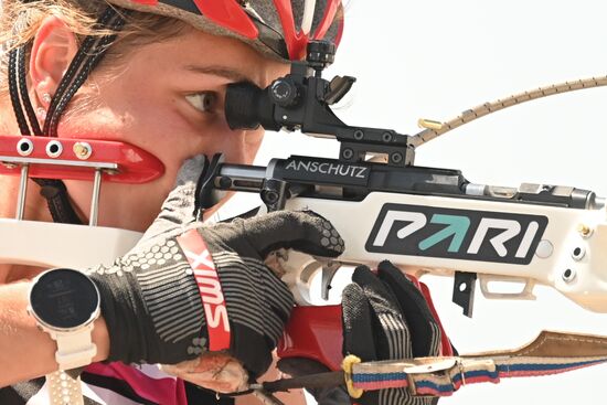 Russia Biathlon Commonwealth Cup Women Mass Start