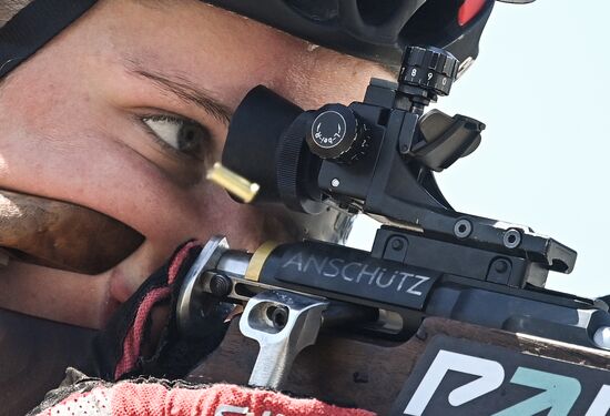 Russia Biathlon Commonwealth Cup Women Mass Start