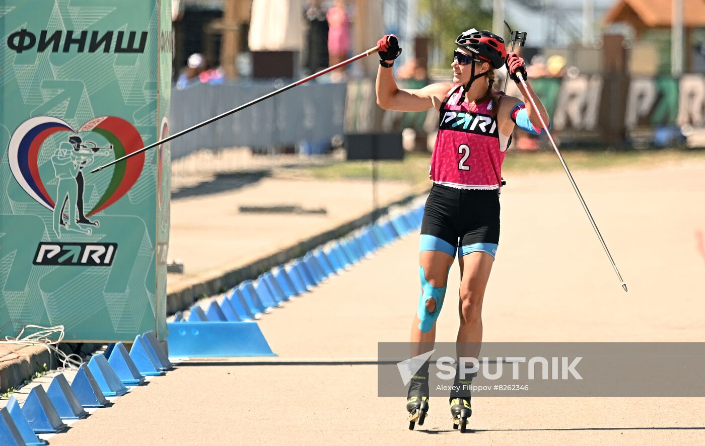 Russia Biathlon Commonwealth Cup Women Mass Start