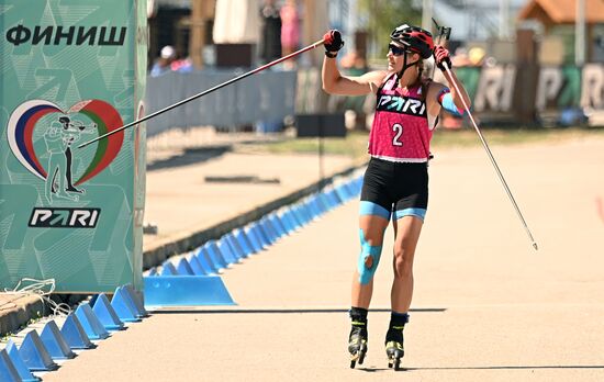 Russia Biathlon Commonwealth Cup Women Mass Start