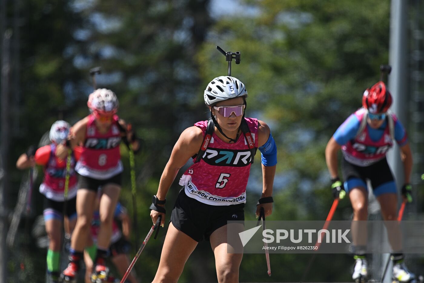 Russia Biathlon Commonwealth Cup Women Mass Start