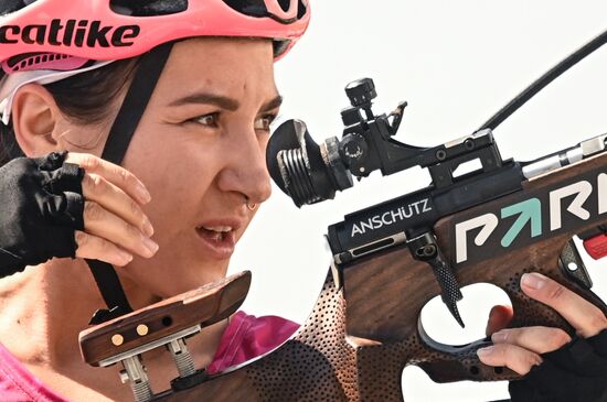 Russia Biathlon Commonwealth Cup Women Mass Start