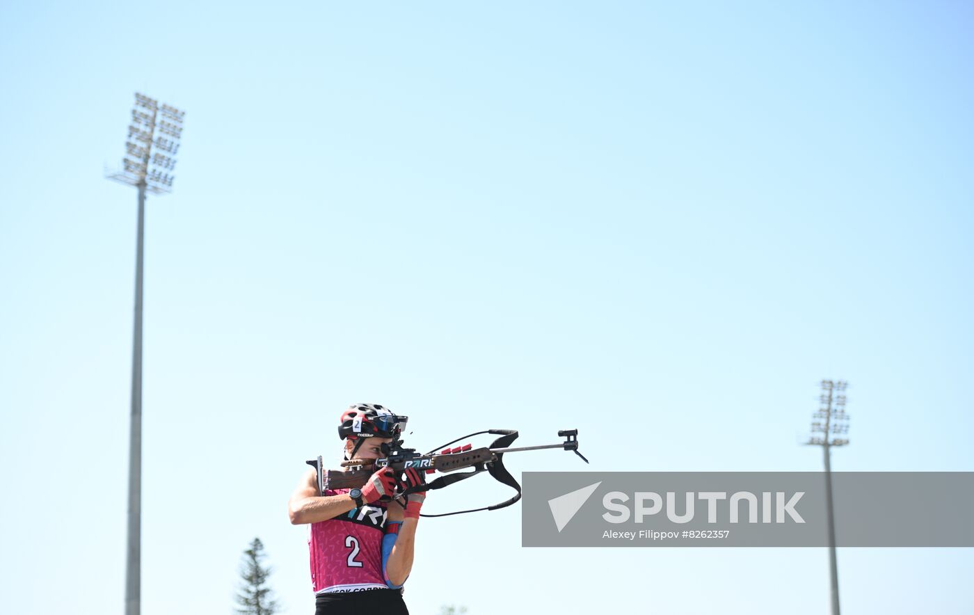 Russia Biathlon Commonwealth Cup Women Mass Start