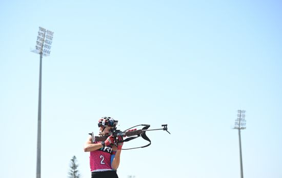 Russia Biathlon Commonwealth Cup Women Mass Start