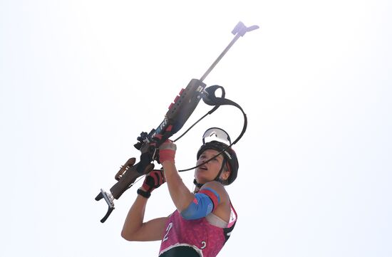 Russia Biathlon Commonwealth Cup Women Mass Start