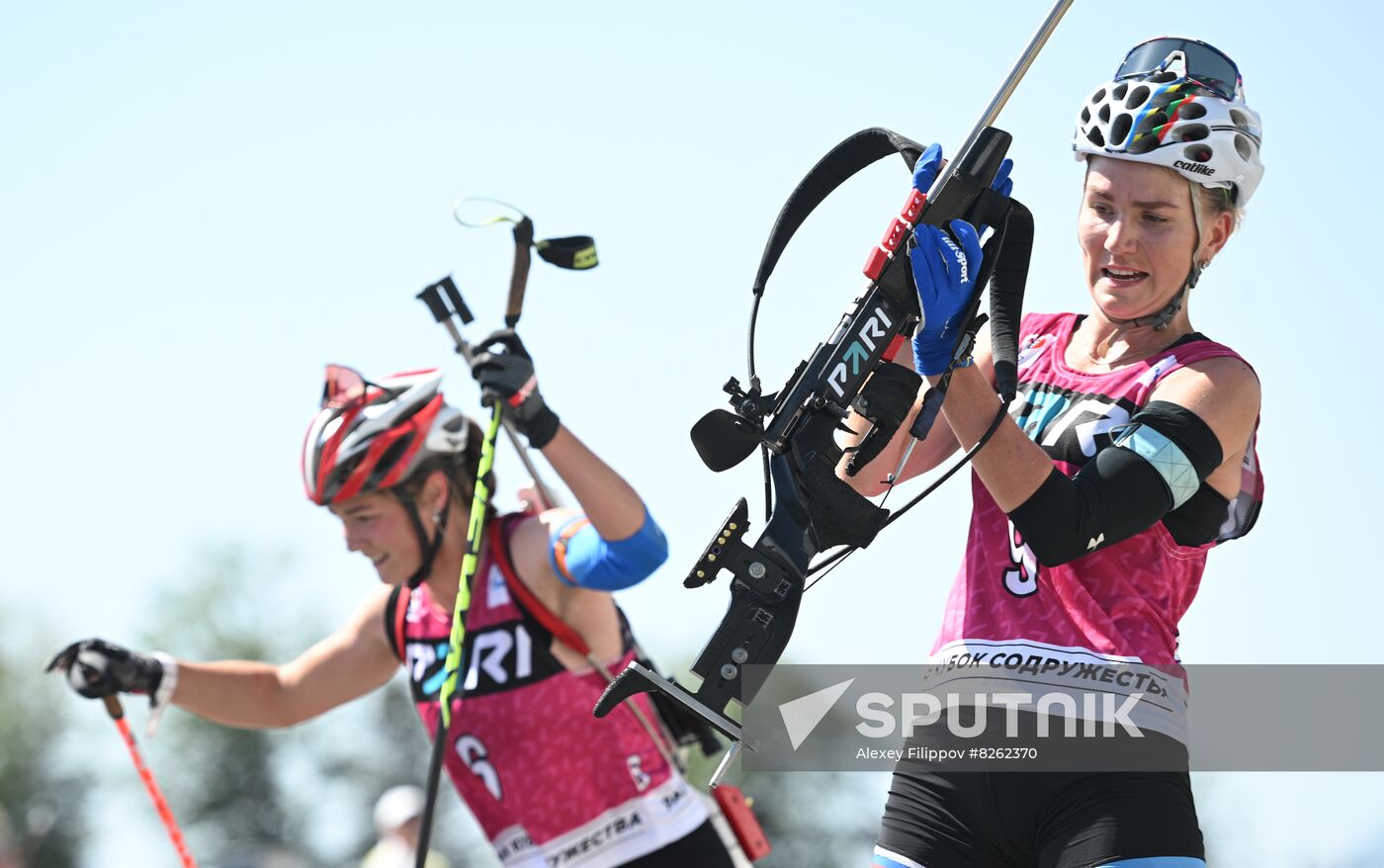 Russia Biathlon Commonwealth Cup Women Mass Start