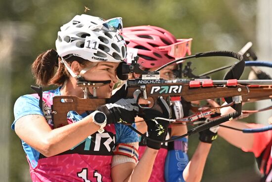 Russia Biathlon Commonwealth Cup Women Mass Start