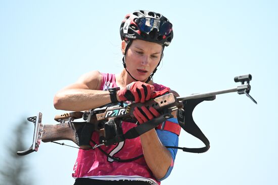 Russia Biathlon Commonwealth Cup Women Mass Start