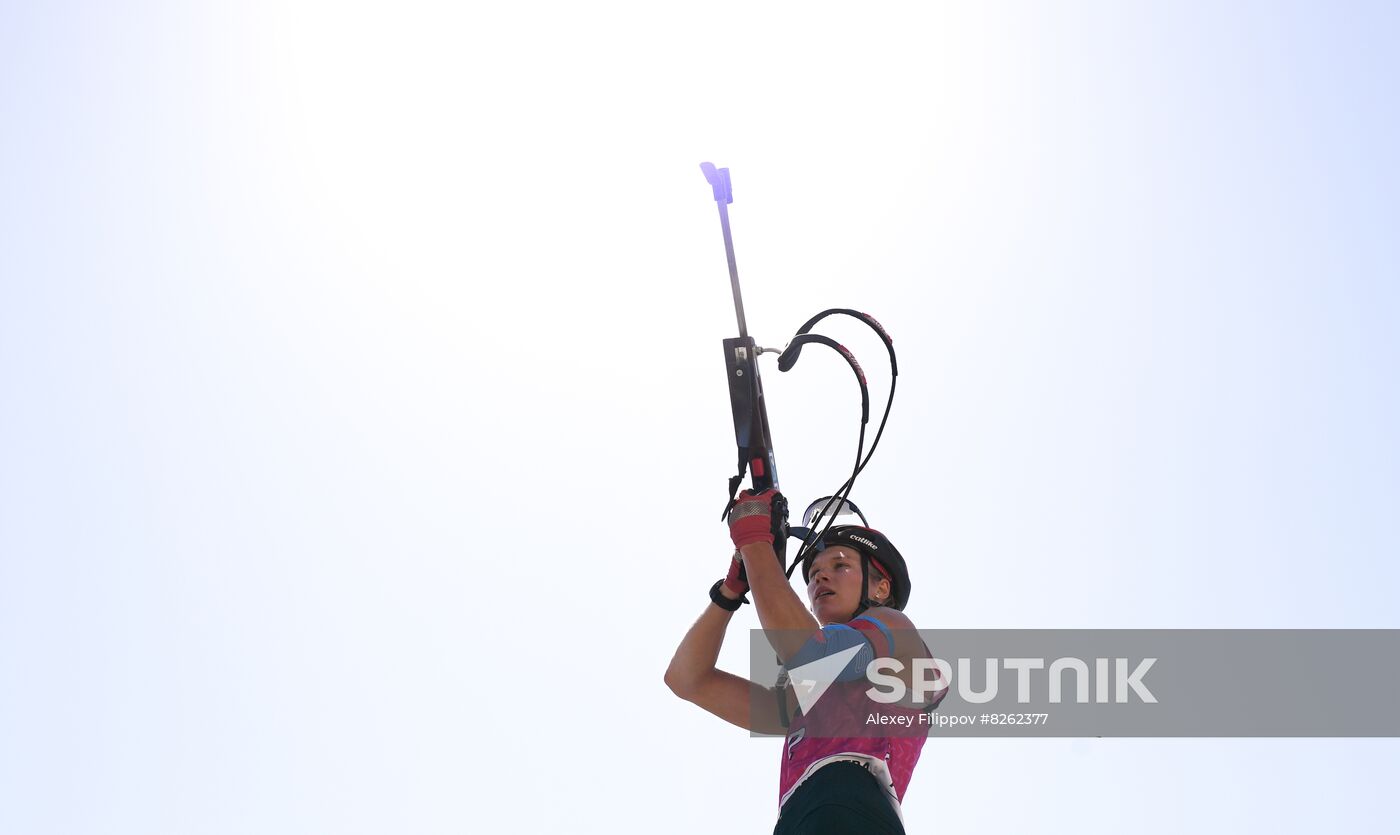 Russia Biathlon Commonwealth Cup Women Mass Start