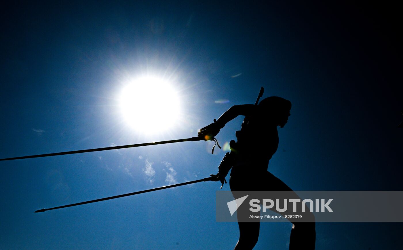 Russia Biathlon Commonwealth Cup Women Mass Start