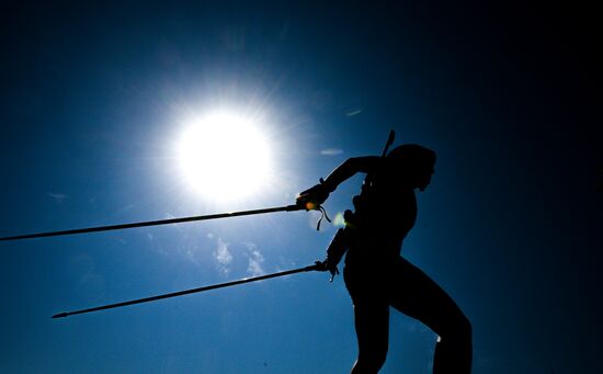 Russia Biathlon Commonwealth Cup Women Mass Start