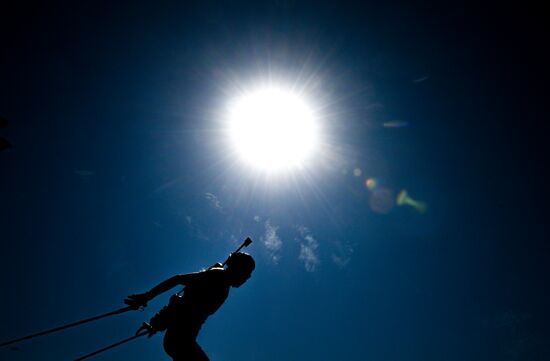 Russia Biathlon Commonwealth Cup Women Mass Start