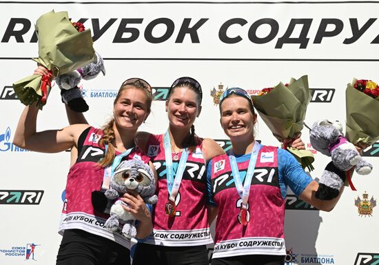 Russia Biathlon Commonwealth Cup Women Mass Start