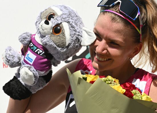 Russia Biathlon Commonwealth Cup Women Mass Start