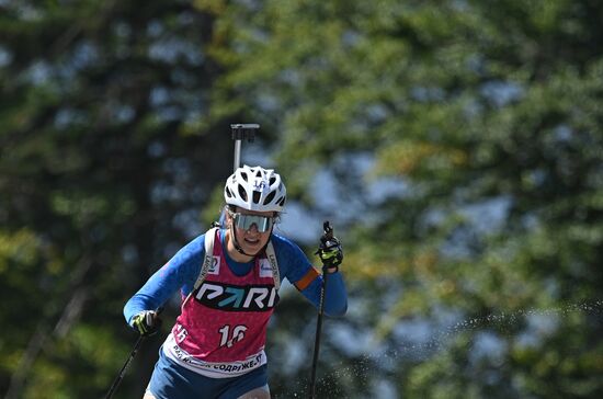 Russia Biathlon Commonwealth Cup Women Mass Start