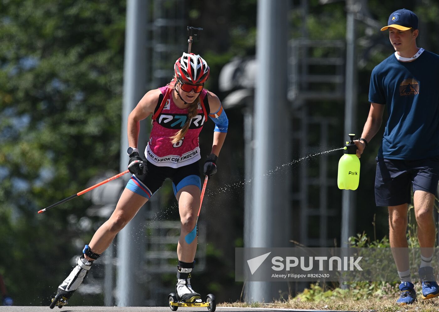 Russia Biathlon Commonwealth Cup Women Mass Start
