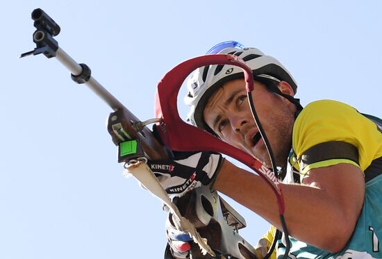 Russia Biathlon Commonwealth Cup Men Mass Start